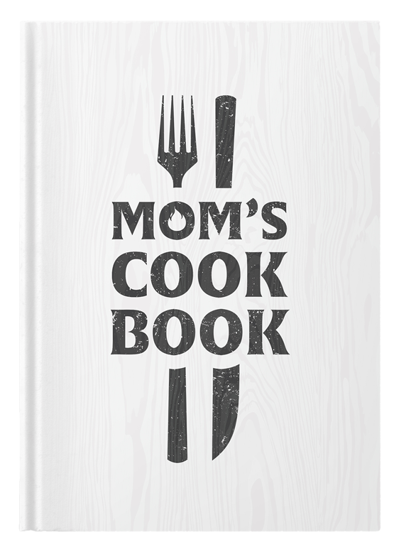 Mom's Cookbook Mockup
